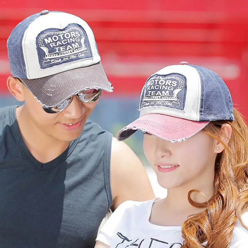 Хлопковая бейсболка Snapback летняя Классическая джинсовая кепка для рыбалки