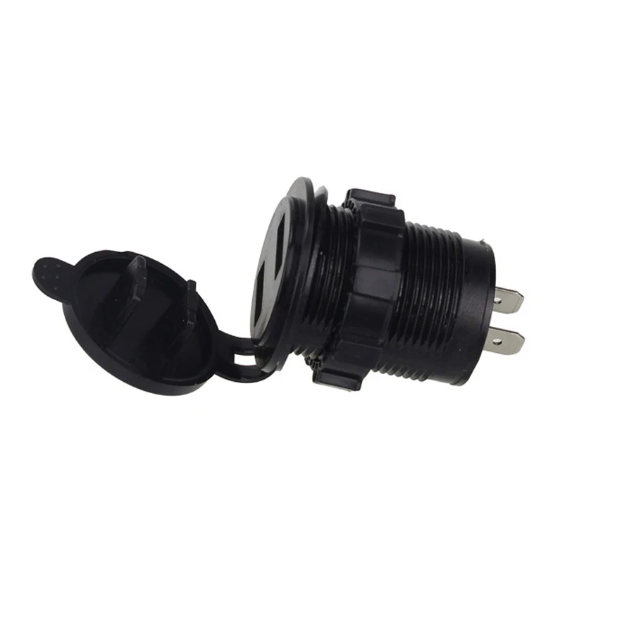 HYZHAUTO 5 V 3.1A المزدوج مقبس USB سيارة مهايئ شاحن مع LED الرقمية الفولتميتر ل شاشة هاتف اللوحي قارب دراجة نارية 1 قطعة 12 -24 V