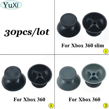 

YuXi 30pcs/lot Mushroom Analog Thumb for Microsoft for Xbox 360 for XBOX360 controller thumb cap