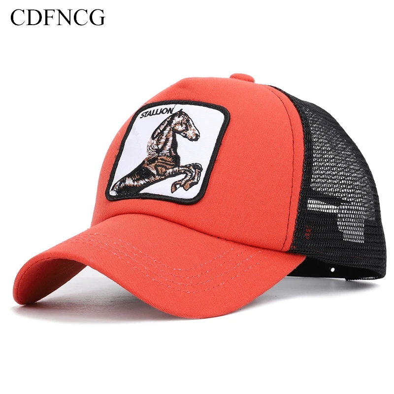 CDFNCG 2019 лето животное Snapback Поп хип хоп бейсболка с вышивкой жеребец солнце папа