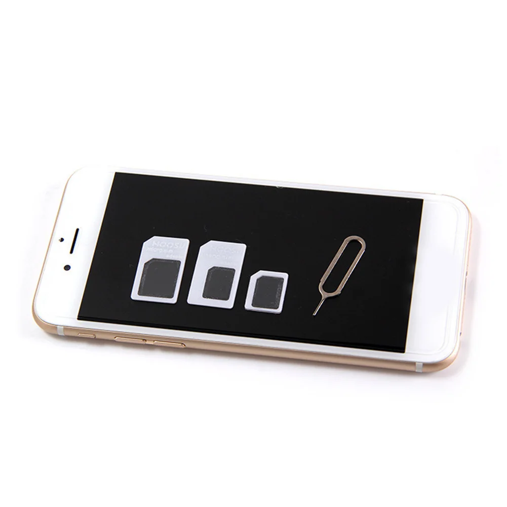 4 шт. универсальный мобильный телефон Nano SIM к Micro/стандартный адаптер карты конвертер