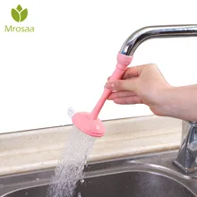 Mrosaa 6,5x15 см водосберегающий кухонный кран распылитель Пластиковый Регулируемый кран фильтр насадка смеситель раковина ванная комната поворотный носик кран