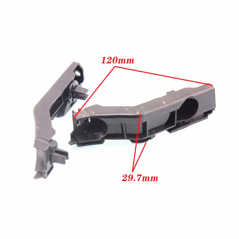 

2PCS Front Bumper Mounting Bracket Clip Latch Clasp for Great Wall Wingle 5 plastic fastener