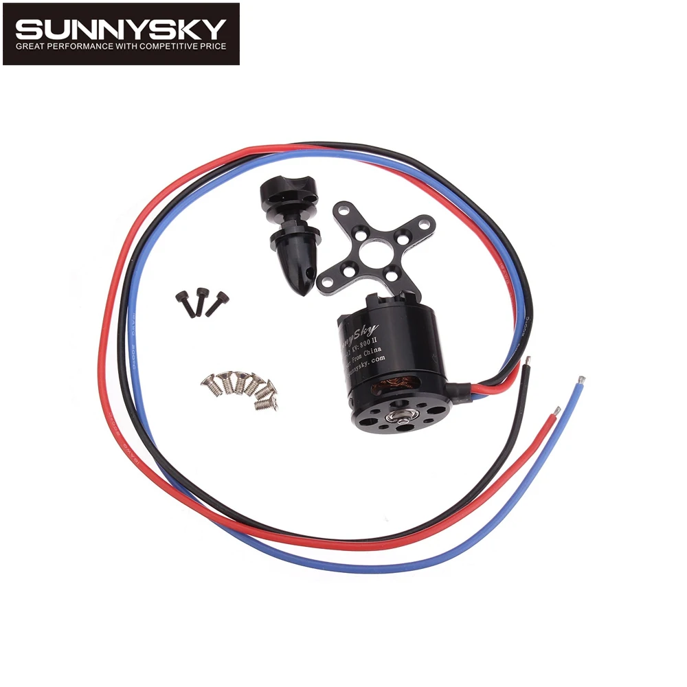 4 компл./лот Sunnysky V2216 900KV/800KV/650KV бесщеточный двигатель для осевого многоосевого