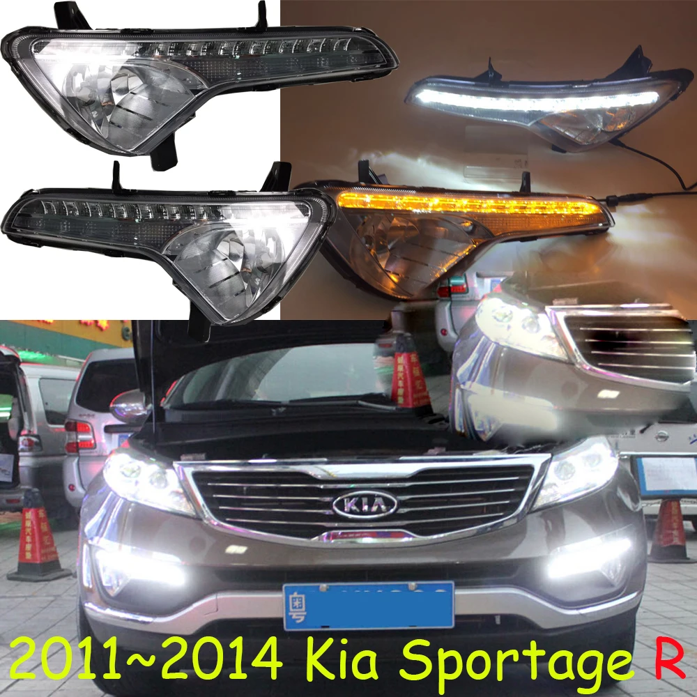 Светодиодный 2010 ~ 2014 ОАК SportageR Дневной светильник туман головной душа spectora k5 sorento