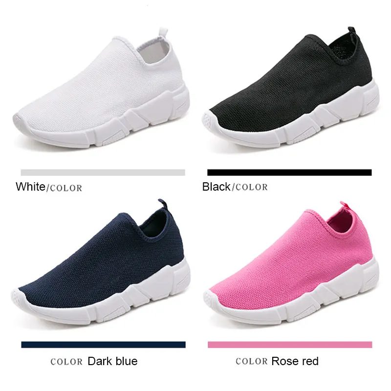 

Outdoor athletic Hot Sale Running Breathable Sport Shoes for Wan Women Breathable Air Mesh sock Sneakers Pink Jogging Footwear