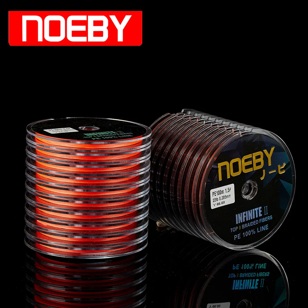 Леска рыболовная NOEBY из ПЭ 8 нитей 100 1000 мм|pe line|linha pescafishing line |