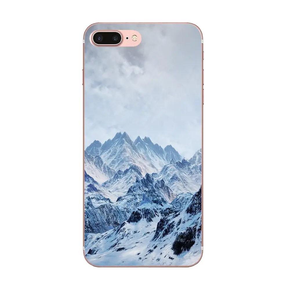 Чехол для мобильного телефона LG G4 G5 G6 K4 K7 K8 K10 2017 V10 V20 V30 Stylus Nexus 5 5X G2 G3 mini spirit Snowy Mountain