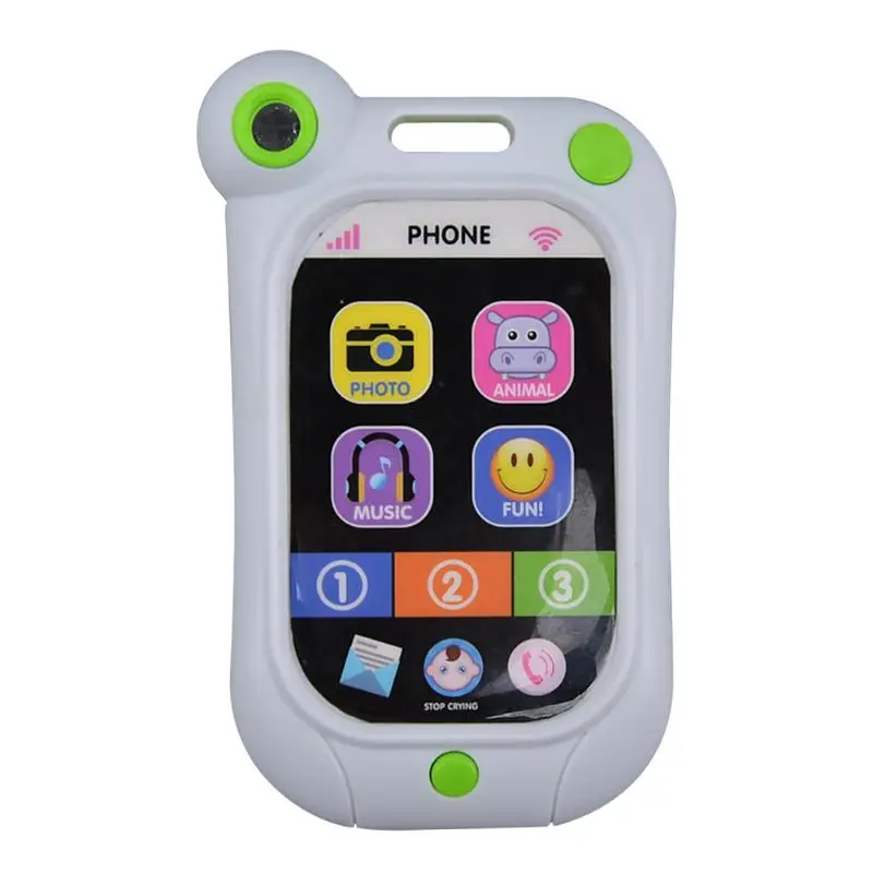 3 цвета, игрушка для телефона, обучающая и развивающая модель смартфона, говорящая игрушка, музыкальный звук, сотовый телефон, детские игрушки для детей