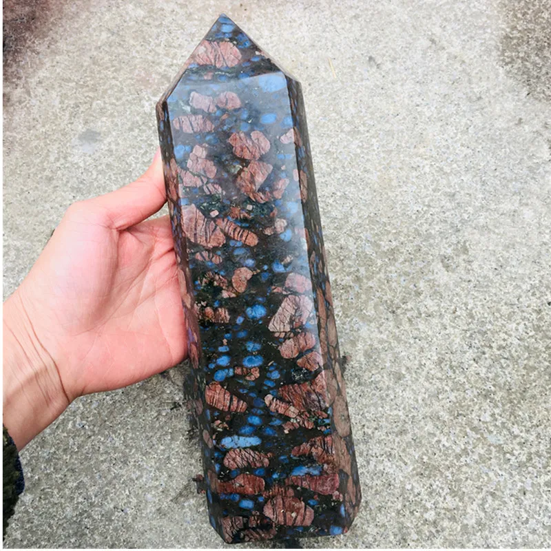 

Natural kyanite obelisk quartz stone wand crystal point healing reiki energy stone Christmas decoration gift