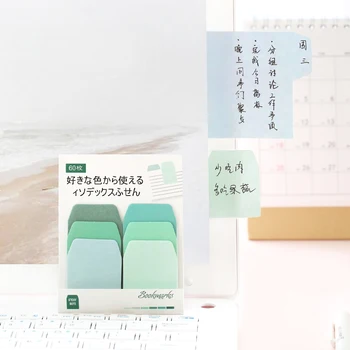 

36 pcs/Lot Mini color sticky notes Adhesive Memo pad Message note Bookmark Office agenda sticker School supplies Stationery F662