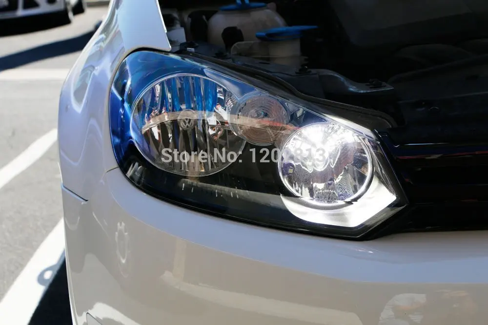 Бесплатная доставка 2 шт. Weiss 6000K LED H15 PWY24W 80 Вт Canbus Abendlicht 12 В/24 В для udi BMW Mercedes Volkswagen|led