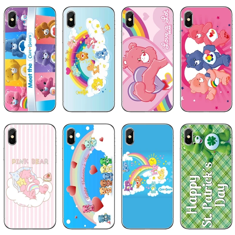 

cute Care Bears For Xiaomi Redmi S2 5 plus 6 4 Pro 6A 4A 4x Note 6 5 5A 4 3 Pro Pocophone F1 case Soft phone cover cases