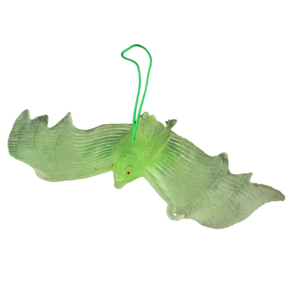 Halloween Luminous Bat Small Hanging Bats Decoration Toys for Halloween Partyin Party DIY