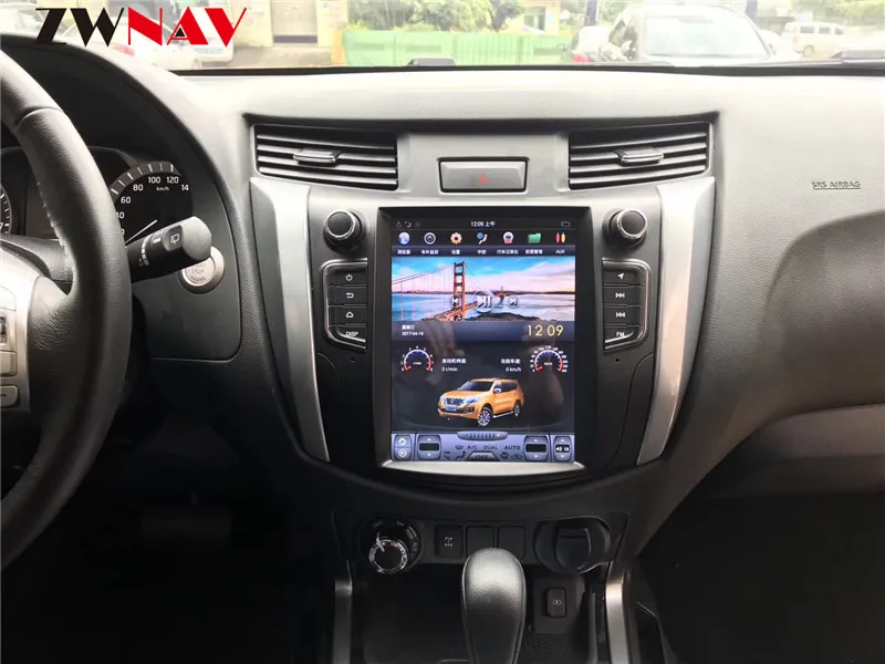 Sale Tesla style 10.4 BIG Screen Android 7.1 Car gps navigation unit For Nissan NP300 2014 2015 2016 2017 2018 radio stereo BT no dvd 4