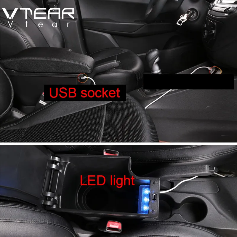 Подлокотник Vtear для Nissan Juke ESQ аксессуары салона автомобиля подлокотник хранения