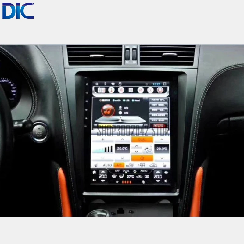 Top DLC Android system Navigation GPS car player Video 10.4 inches auto radio Steering-Wheel bluetooth For lexus GS 2004-2011 3