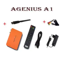 Tocomfree s929acm спутниковый ресивер Agenius A1 twin с двойным тюнером ИКС + CS + USB + YOUTUBE + POWERVU для Южной Америки