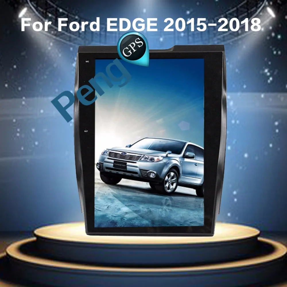 

4 Core Tesla Style 12.1 Inch Android 7.1Car GPS Navigation DVD Player for Ford Edge 2015 2016 2017 2018 supports Seat Heating