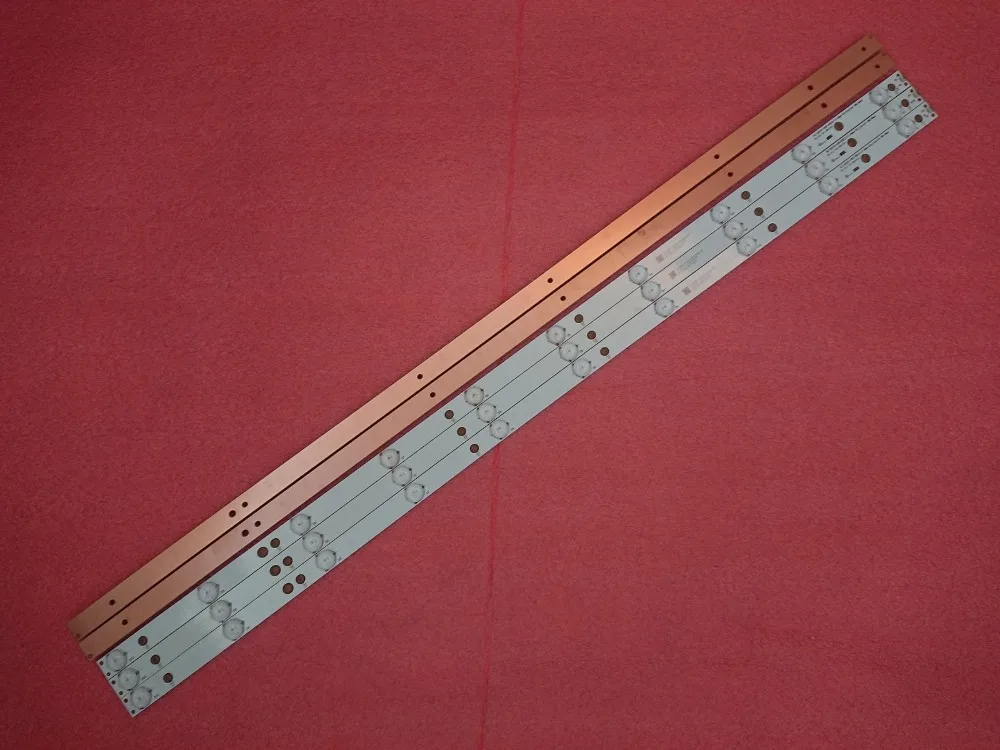 

New 10set=50 PCS 10LED(3V) 842.5mm LED strip for 43PFT4131 43PFS5301 GJ-2K15-430-D510 GJ-2K16-430-D510-V4 01Q58-A