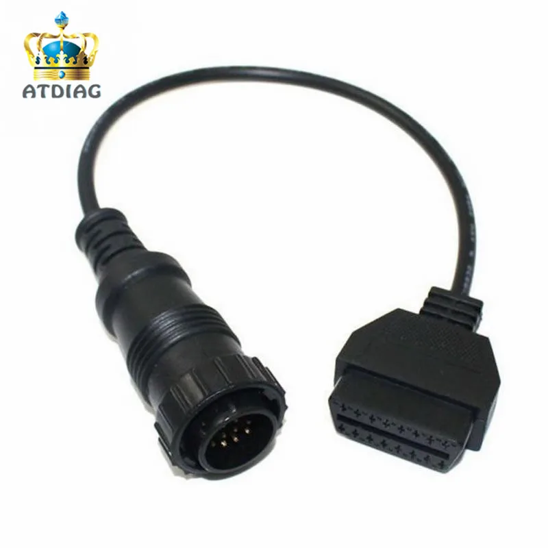 Новинка 16 контактный адаптер Me rcedos Sprinter с 14 контактами на obdii obd2 obd ii 2|Кабели и