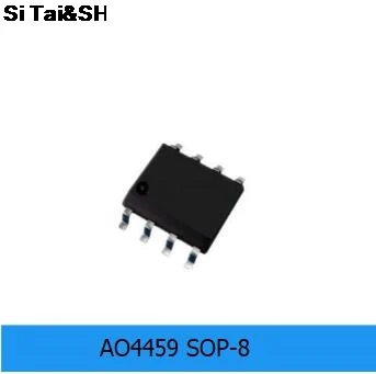 

10PCS Original genuine SMD AO4459 SOP-8 MOS FET P-channel -30V -6.5A