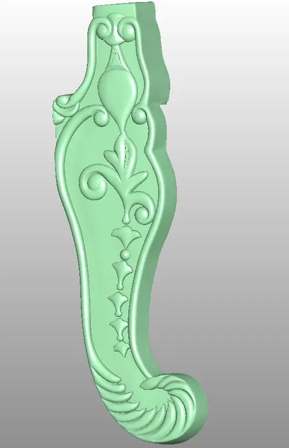 Модель 3D STL для фрезерного станка с ЧПУ рельефный дизайн мебели кровати дивана