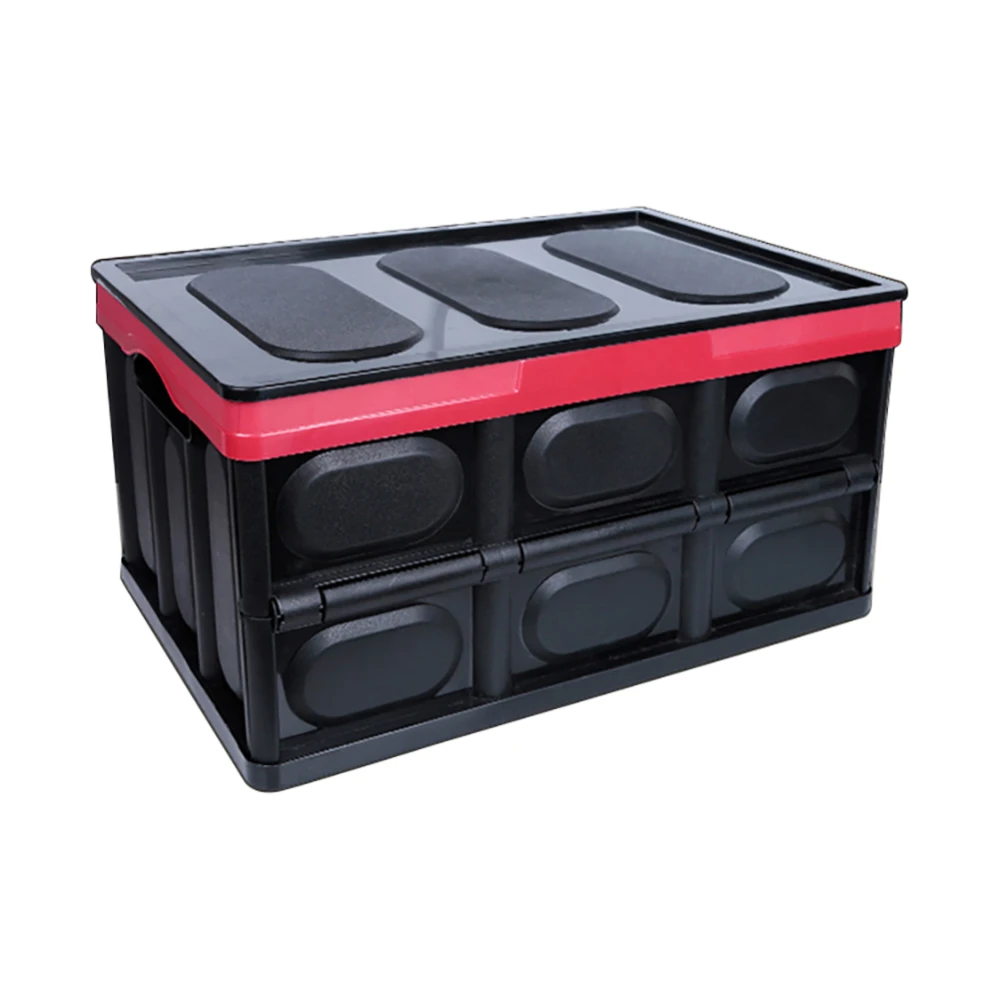 

30L Car Organizer Storage Box Folding Storage Container Travel Sundry Trunk Box Hot Sale PP Car Organizer Dropship