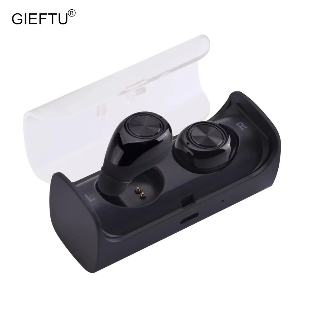 

TWS10 TWINS Double Bluetooth Earbuds Wireless Mini In Ear Stereo Headset Earphone Dropshipping with Charging Socket Play Music