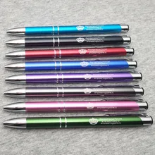Promotion !!100pcs/lot ballpoint pen design customer logo ,the good personalized wedding pen for you pillsbury good for you