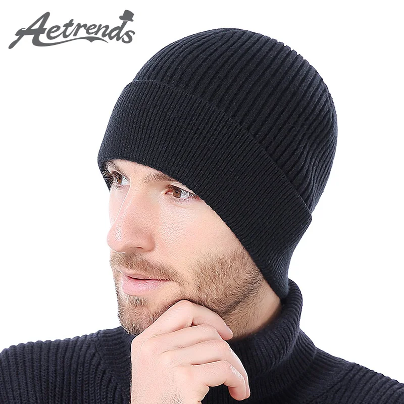 Buy [AETRENDS] 2017 New Winter Beanies Wool Hats for