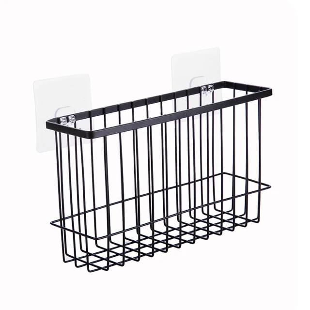 Cheap  Iron Storage Rack Practical Kitchen Cabinet Drawer Organizer Door Hanger Storage Basket Kitchen Suppli Bathroom shelf