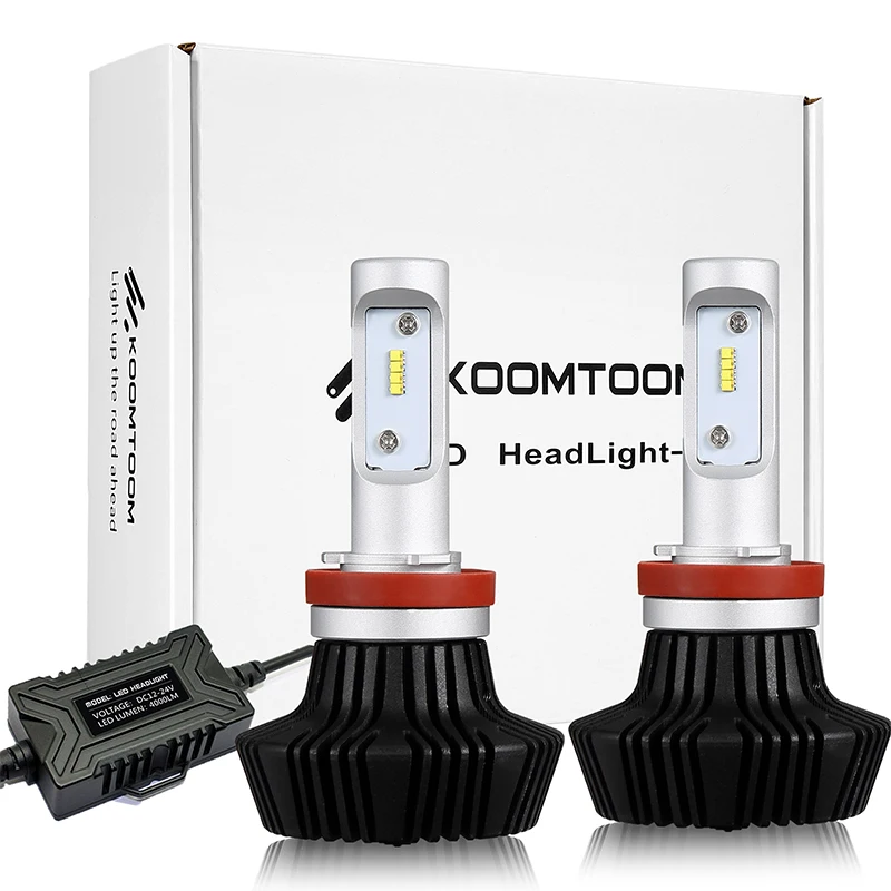 H8 H9 H16JP H11 светодиодный автомобильных фар лампы 8000LM 50 Вт свет 6500 К k7C|car headlight|h11 led