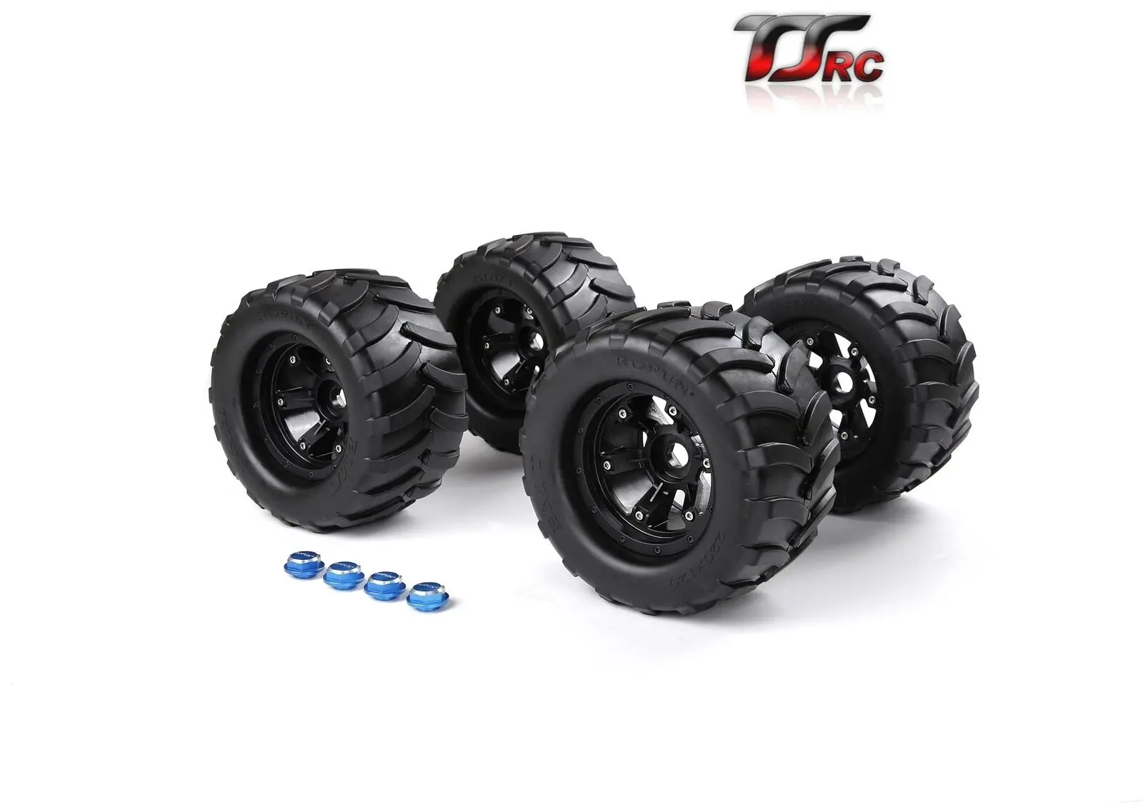 Колеса шины с гайкой полностью установить 200*120 мм для 1/5 Traxxas X-Maxx грузовик Радиоуправляемая машина запчасти