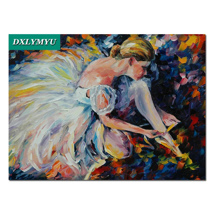 

5D Diy Diamond Painting Ballet dancer Cross Stitch Diamond Embroidery Diamond Mosaic 100%Full Square Drill Home Decor Needlework