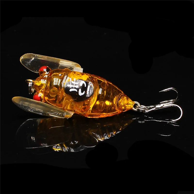 Yuewins الزيز يطير الصيد إغراء Wobblers 5 سنتيمتر 6.1g الحشرات الطعم خطاف ثلاثي Crankbait البلاستيك Pesca artificiais الطعوم باس QA172 Yuewins الزيز يطير الصيد إغراء Wobblers 5 سنتيمتر 6.1g الحشرات الطعم خطاف ثلاثي Crankbait البلاستيك Pesca artificiais الطعوم باس QA172