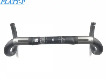

PLATT-P Carbon Road Bicycle Handlebar Highway Bicycle Handle Bars Full Carbon Fiber Handlebar Bike Parts 400/420/440