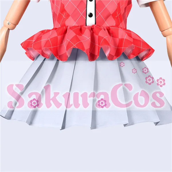 Аниме Косплей Костюм ZOMBIE LAND SAGA Konno Junko концертная юбка милый и милый стиль