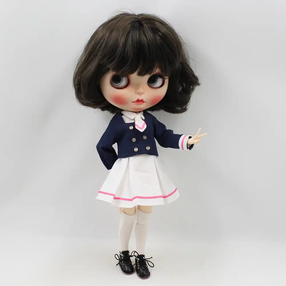 Cardcaptor Sakura school uniform Cute cosplay outfit for blythe doll licca DOLLS