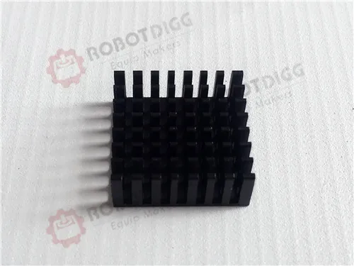 

10pcs/lot High Quality Super Heat Conduction Aluminum Black Heatsink Heat sink wide 14mm to 25mm