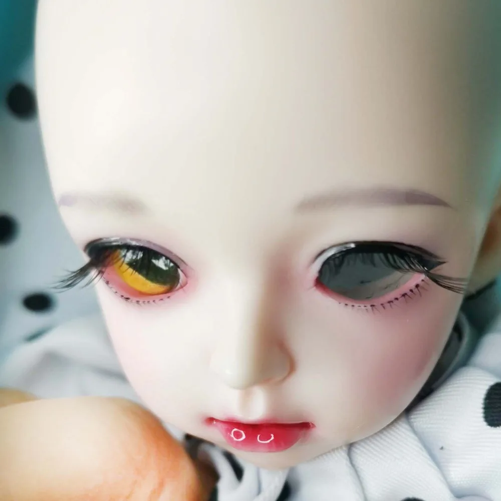 14 мм bjd eyes sunset yellow пластиковая кукла sd eyeball для 1/3 1/4 1/6 Bjd doll 8 16 18 20 22 см Акриловые
