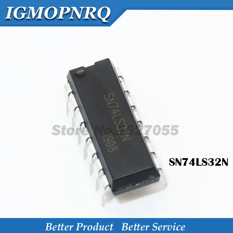 

10PCS/LOT SN74LS32N DIP14 HD74LS32 DIP SN74LS32N 74LS32 DIP-14 New