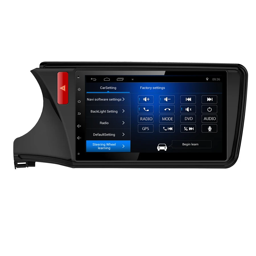 Cheap OTOJETA car accessories for Honda City 2015 gps navigation android8.1 stereo headunit auto radio FM tape recorder carplay player 4