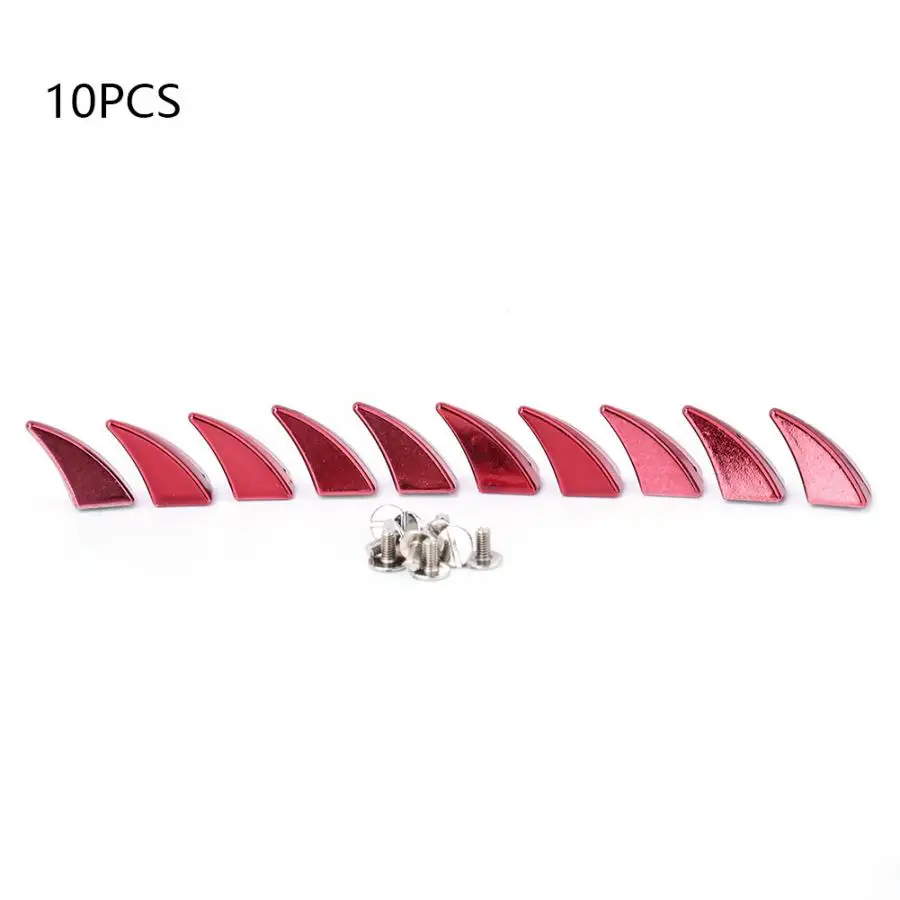C Nail Polish Leather Rivets 10Pcs DIY Colorful Alloy Spikes Punk Studs Rivet For Clothing Hat Decoration Garment Rivets - Цвет: C