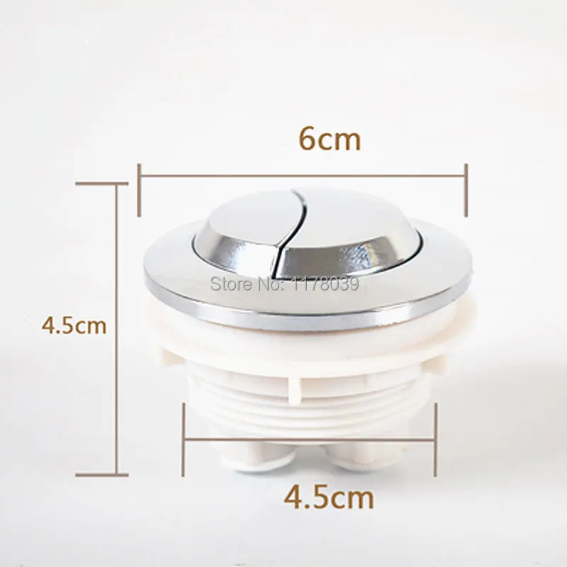 

Top diameter 6cm Toilet water tank dual button,Inside diameter 4.5cm Toilet dual push button,Toilet Round flush button,J17359