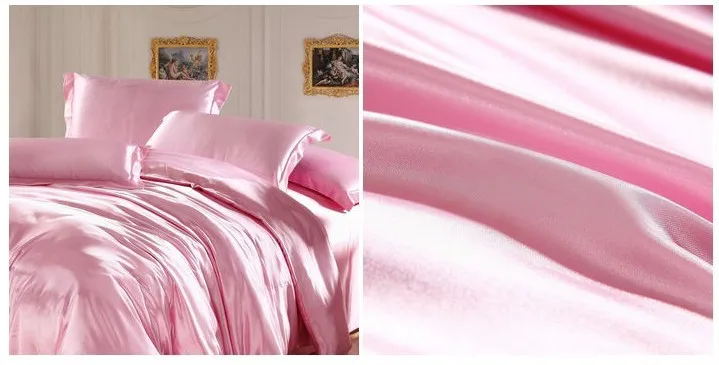 light pink bedding sets silk sheets satin california king size queen california sheets king size
