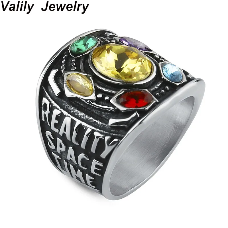 thanos infinity gauntlet ring set