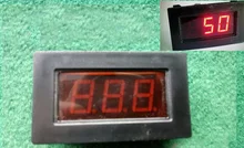 led Digital frequency meter 0Hz-300Hz F Inverter input signal sine wave square wave