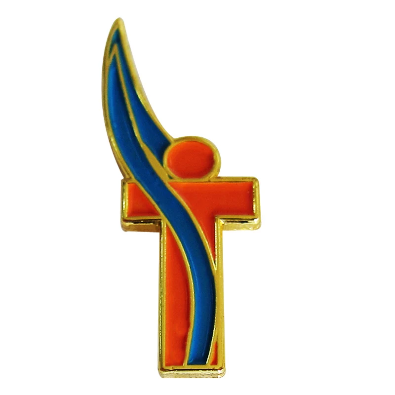 

2018 zinc alloy badge personality fashion butterfly button badges