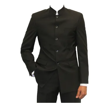 

mens classic suits Black Men's Tuxedos Weddng Suits Groom Bridal Dress Suits Blazers Custom Size ( coat + pants )